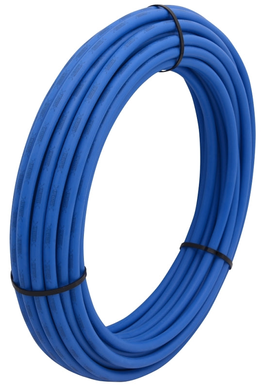 SHARKBITE SharkBite U860B100 Pipe Tubing, 1/2 in, PEX-B, Polyethylene, Blue, 100 ft L