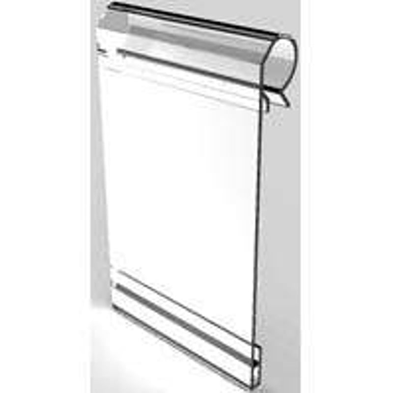 SOUTHERN IMPERIAL Southern Imperial Data-Trax RCH-350-275 Label Holder, Large, Plastic, Clear