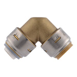 SHARKBITE SharkBite UR4256A Transition Elbow, 3/4 in, 90 deg Angle, Brass, 200 psi Pressure PLUMBING, HEATING & VENTILATION SHARKBITE