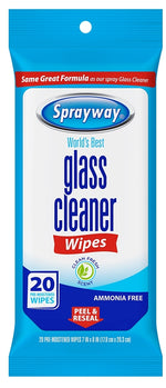 SPRAYWAY Sprayway COLORmaxx SW199R Cleaning Wipe, 20 ct Pouch, Liquid CLEANING & JANITORIAL SUPPLIES SPRAYWAY