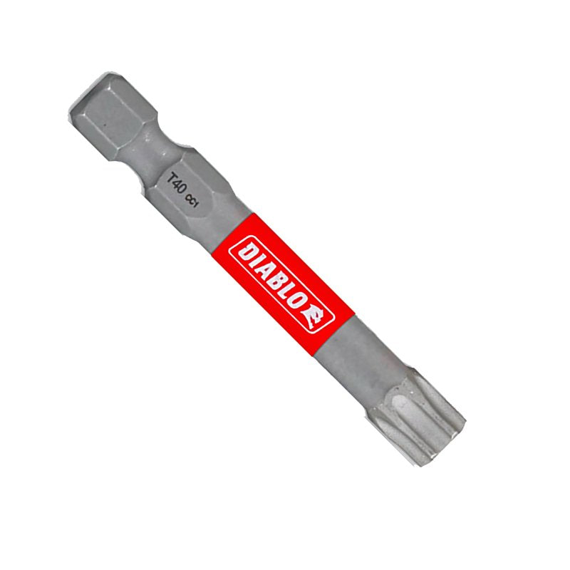 DIABLO Diablo DT402P5 Screwdriver Insert Bit, #40 Drive, Torx Drive, 2 in L, 5/PK TOOLS DIABLO