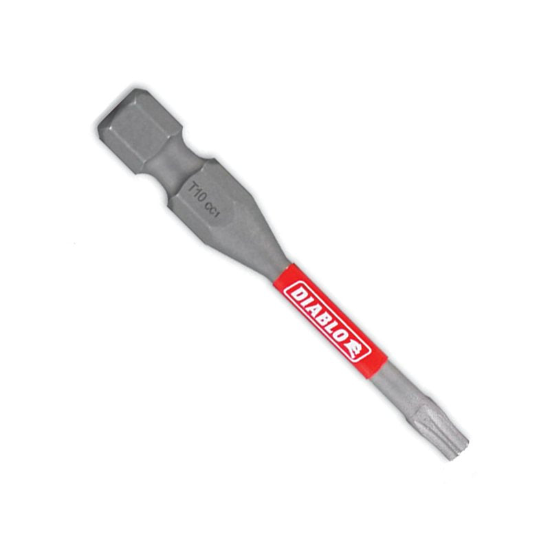 DIABLO Diablo DT102P2 Drive Bit, #10 Drive, Torx Drive, 1/4 in Shank, Hex Shank, 2 in L HARDWARE & FARM SUPPLIES DIABLO