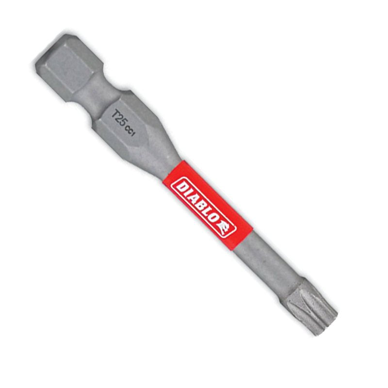 DIABLO Diablo DT252P2 Drive Bit, #25 Drive, Torx Drive, 1/4 in Shank, Hex Shank, 2 in L HARDWARE & FARM SUPPLIES DIABLO