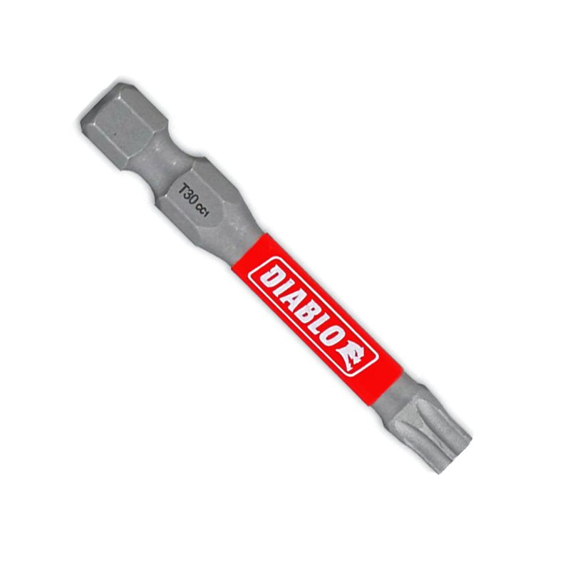 DIABLO Diablo DT302P2 Drive Bit, #30 Drive, Torx Drive, 1/4 in Shank, Hex Shank, 2 in L HARDWARE & FARM SUPPLIES DIABLO