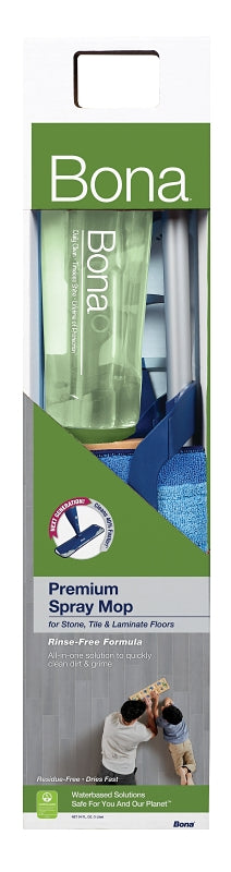 BONA Bona WM710013498 Spray Mop, 34 oz Bottle, 16-1/2 in W Frame, Microfiber Mop Head, 15 in L