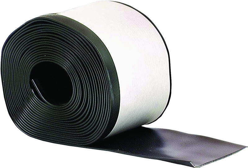 M-D M-D 93146 Wall Base, 20 ft L, 4 in W, Vinyl, Black