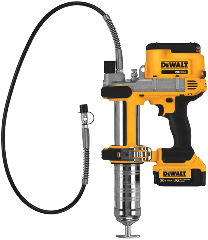 DEWALT DEWALT DCGG571M1 Series Grease Gun, 14.5 oz Cartridge, 10000 psi Air