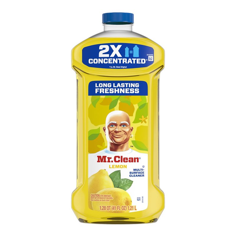 MR. CLEAN Mr Clean 80375757 All-Purpose Cleaner, 41 oz Bottle, Liquid, Lemon