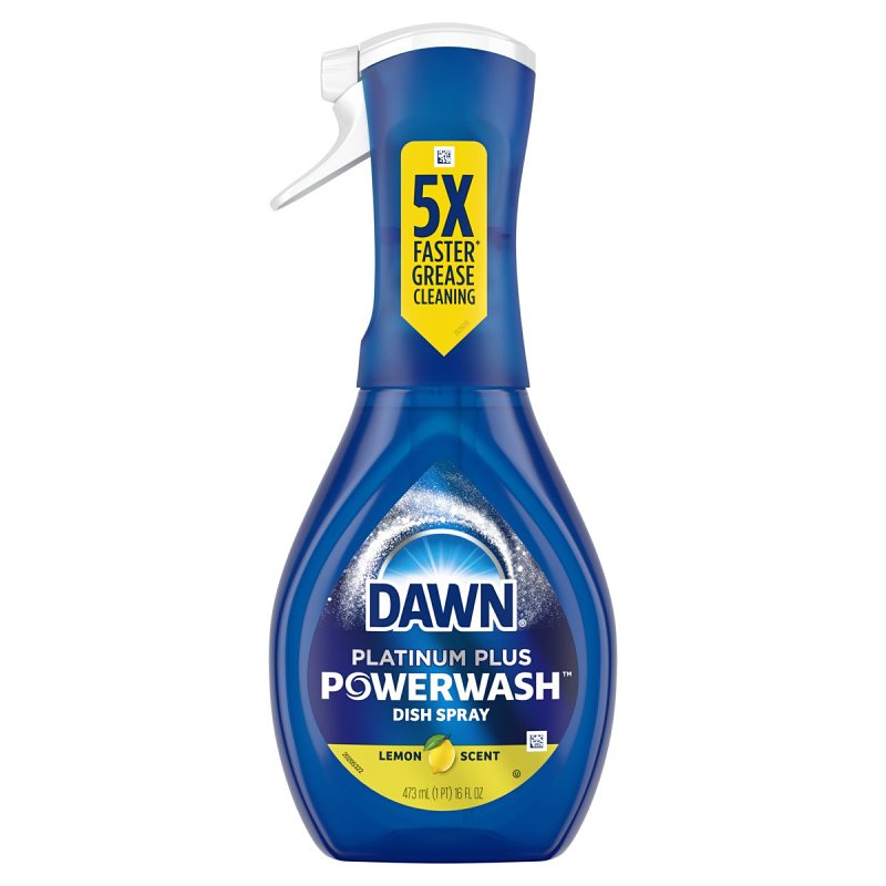 DAWN Dawn 80737830 Dish Spray, 16 fl-oz, Bottle, Liquid, Lemon, Colorless