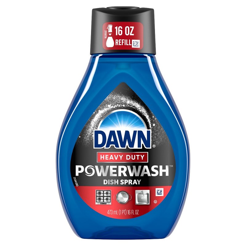 DAWN Dawn Powerwash 80812932 Dish Spray Refill, 16 oz Bottle, Liquid, Fresh