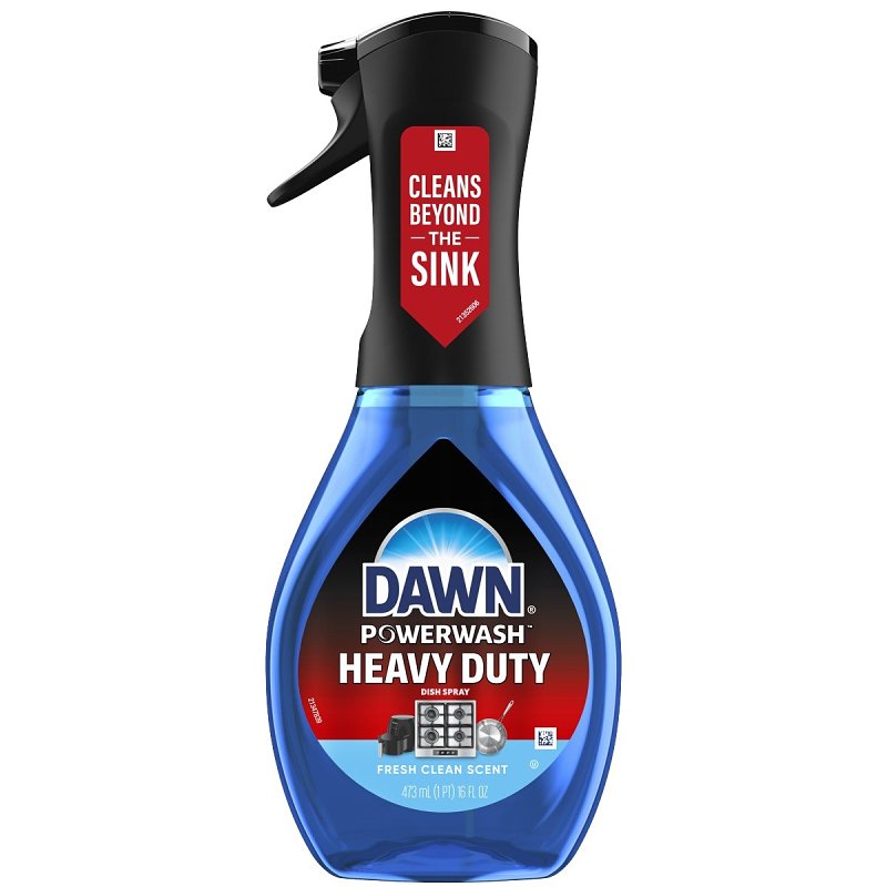DAWN Dawn Powerwash 030772168940 Dish Spray, 16 oz Bottle, Liquid, Heavy-Duty