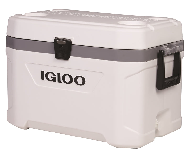 IGLOO Igloo 0050541 Cooler, 54 qt Cooler, Polyurethane, White, 5 days Ice Retention
