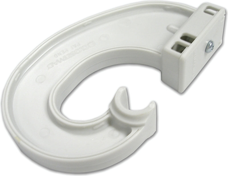 CLOSETMAID ClosetMaid 5655 Universal Rod Support, Resin, White