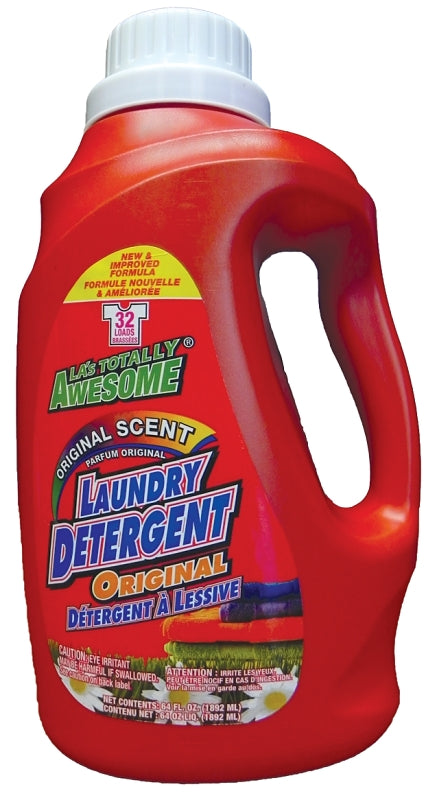 AWESOME PRODUCTS LA's TOTALLY AWESOME 233 Laundry Detergent, 64 oz, Liquid, Original