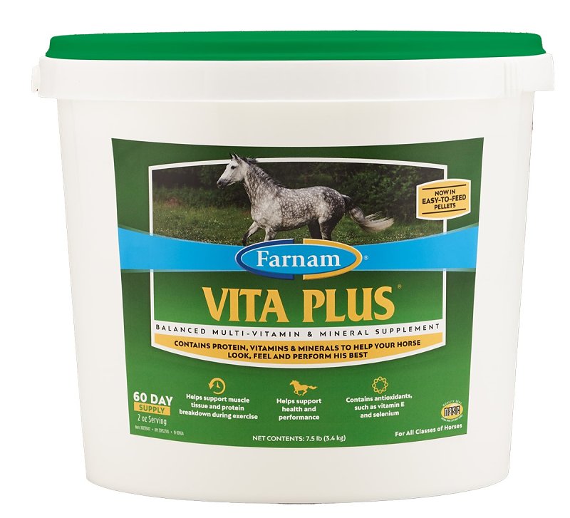 FARNAM Farnam Vita Plus 100539417 Multi-Vitamin and Mineral Supplement, Balanced, Pellet