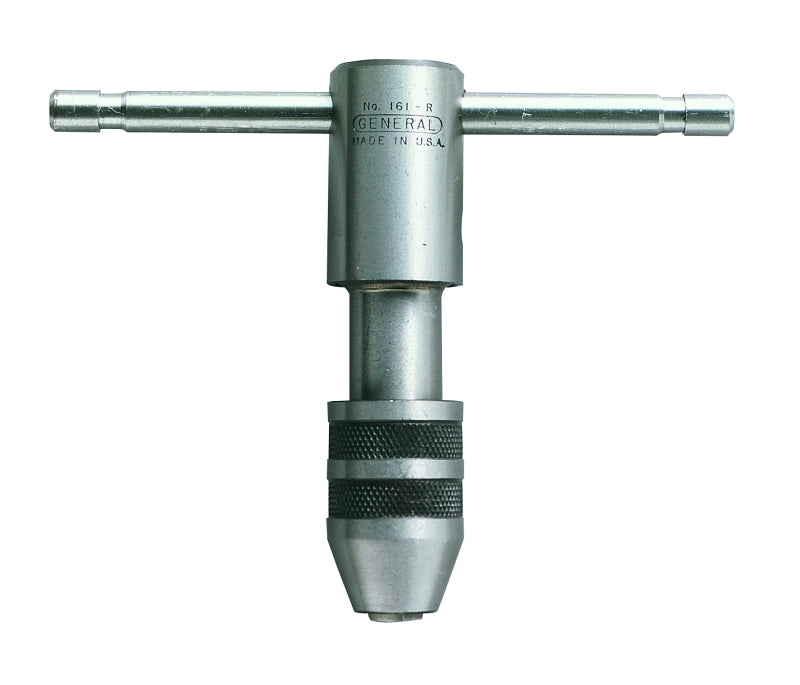 GENERAL General 162R Tap Wrench, 4-1/4 in L, Steel, T-Shaped Handle TOOLS GENERAL