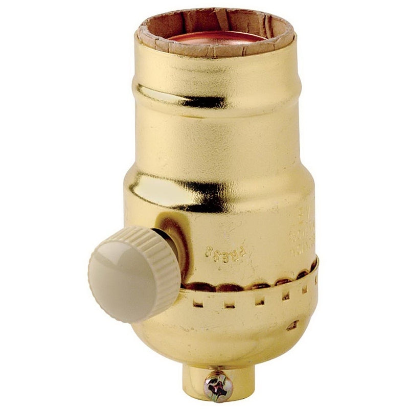LEVITON Leviton C20-06151-000 Socket Dimmer Lamp Holder, 120 V, 150 W ELECTRICAL LEVITON