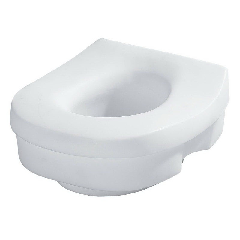 MOEN Moen DN7020 Toilet Seat, Elongated, Round, Plastic, White