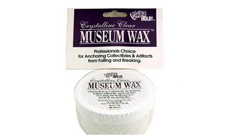 READY AMERICA QuakeHold 55111 Museum Wax, Clear, 4 oz Jar