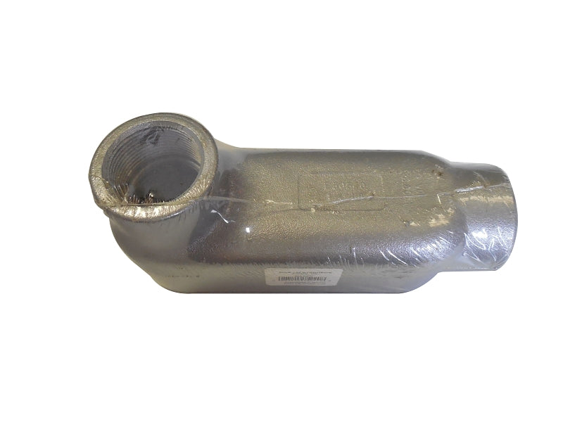 TEDDICO/BWF BWF 603-CGV Conduit Body, 1-1/4 in Hub, Threaded, Aluminum, Gray