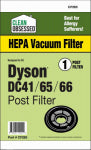 SUPPLIES ON DEMAND Dyson Vacuum Cleaner Filter, Style DC41/ DC65 HEPA, 1-Pk. APPLIANCES & ELECTRONICS SUPPLIES ON DEMAND