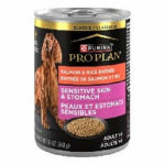 AMERICAN DISTRIBUTION & MFG Dog Food, Sensitive Skin & Stomach Salmon & Rice, 13 oz. PET & WILDLIFE SUPPLIES AMERICAN DISTRIBUTION & MFG