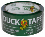 DUCK Duck 761288 Duct Tape, Silver, 9 mm Thick, 10 yd L, 1.88 in W PAINT DUCK
