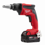 MILWAUKEE ELECTRIC TOOL CORP M18 18-Volt Cordless Drywall Screw Gun Kit, Brushless Motor, (2) Batteries & Charger TOOLS MILWAUKEE ELECTRIC TOOL CORP