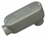 HALEX/SCOTT FETZER Threaded Oval Conduit Body, Type LB, 1-1/4-In. ELECTRICAL HALEX/SCOTT FETZER