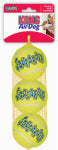 AMERICAN DISTRIBUTION & MFG Air Dog Tennis Balls Dog Toy, Medium