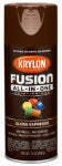 KRYLON Krylon K02707007 Spray Paint, 12 oz Can, 25 sq-ft Coverage Area, Acrylic Base, Gloss, Espresso, Exterior, Interior PAINT KRYLON