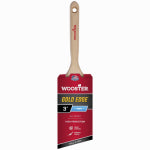 WOOSTER BRUSH Gold Edge Paint Brush, Angle Sash, White & Gold, 3-In.