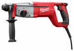 MILWAUKEE ELECTRIC TOOL CORP SDS Plus Rotary Hammer Kit, 8-Amp Motor, 1 In.