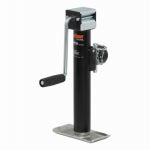CURT Curt 28354 Pipe-Mount Swivel Jack, 3000 lb Lifting, 10 in Max Lift H, 20-1/4 in OAH, Composite AUTOMOTIVE CURT   