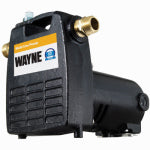 WAYNE WATER SYSTEMS Cast Iron Portable Utility Pump, .5-HP Motor PLUMBING, HEATING & VENTILATION WAYNE WATER SYSTEMS