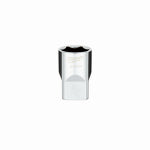 MILWAUKEE Milwaukee 45-34-9104 Socket, 3/4 in Socket, Standard Socket, 1.02 in OAL, 1/2 in Drive, 6-Point, Chrome Vanadium Steel TOOLS MILWAUKEE