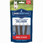 AMERICAN DISTRIBUTION & MFG 95% Collagen Beef Sticks Dog Treats, 6-In., 3-Pk. PET & WILDLIFE SUPPLIES AMERICAN DISTRIBUTION & MFG