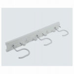 ASSA ABLOY AMERICAS RESIDENTIALI NC Adjustable Hanging Storage Organizer, Vinyl Coated Hooks