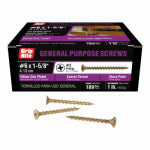 PRIMESOURCE BUILDING PROD. LB #6X1-5/8" GOLD SCREW HARDWARE & FARM SUPPLIES PRIMESOURCE BUILDING PROD.