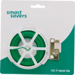 NINGBO HOME-DOLLAR IMP.& EXP. CORP SS 100' GRN Twist Tie