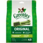 AMERICAN DISTRIBUTION & MFG Dog Dental Chew Treats for Teenie Dogs, 12 oz.