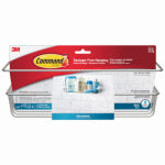 3M COMPANY Shower & Bath Caddy, Satin Nickel