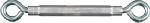 ASSA ABLOY AMERICAS RESIDENTIALI NC Turnbuckle, Eye & Eye, Zinc, 1/2 x 17 In. HARDWARE & FARM SUPPLIES ASSA ABLOY AMERICAS RESIDENTIALI NC