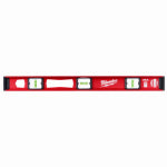 MILWAUKEE ELECTRIC TOOL CORP Magnetic I-Beam Level, Aluminum, 24 In.