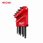 MILWAUKEE ELECTRICAL TO Milwaukee 48-22-2185 Ball End L-Key Set, 13-Piece, Steel, Black Oxide TOOLS MILWAUKEE ELECTRICAL TO