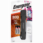 ENERGIZER BATTERY Energizer TUF2AAPE Flashlight, AA Battery, Alkaline Battery, LED Lamp, 300 Lumens, 38 m Beam Distance, 30 hr Run Time ELECTRICAL ENERGIZER BATTERY