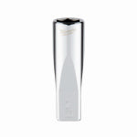 MILWAUKEE Milwaukee 45-34-9019 Socket, 7/16 in Socket, Deep Socket, 2.559 in OAL, 1/4 in Drive, 6-Point, Chrome Vanadium Steel TOOLS MILWAUKEE