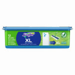 PROCTER & GAMBLE Wet Cloth Refills, XL, Gain Scent, 12-Ct.