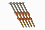 PRIMESOURCE BUILDING PROD. Collated Framing Nails, Plastic Strip, Smooth Steel Shank, 21 Degree, 3 x .131 In., 2000-Pk.