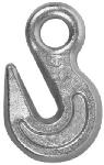 APEX TOOLS GROUP LLC Eye Grab Hook, Zinc Plated, 3/8 In.